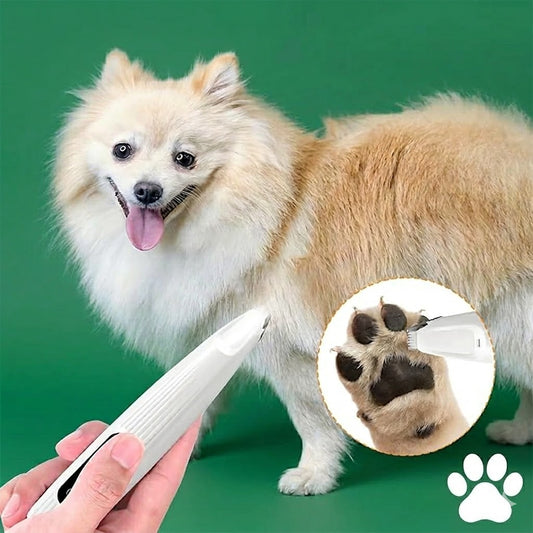 Coupe-ongles électrique rechargeable avec LED – Outil de toilettage professionnel pour animaux